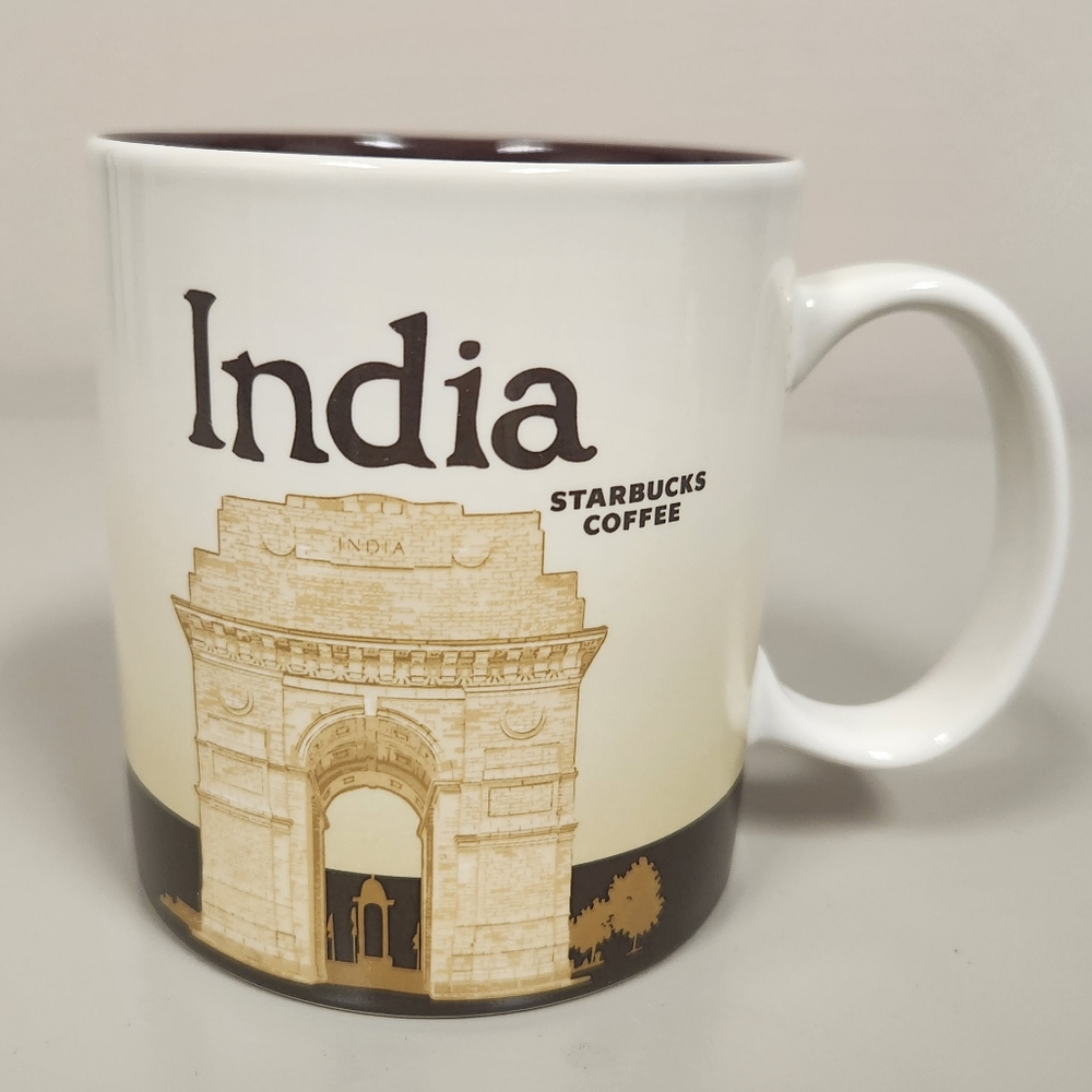 Starbucks India Mug/Coffee Cup Global Icon Series 16 oz (2017)